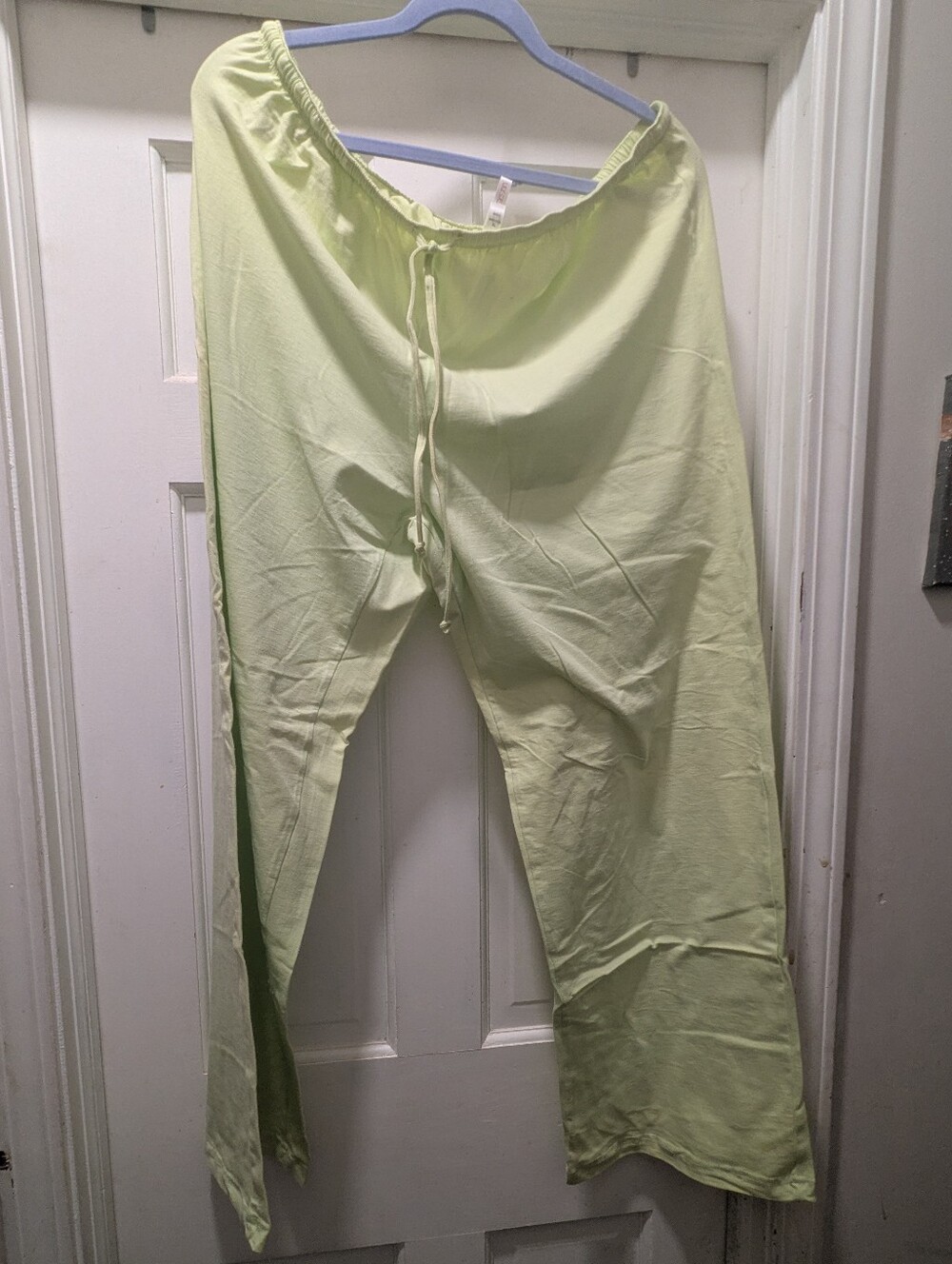 Lily of France Light Lime Wide Leg Pants